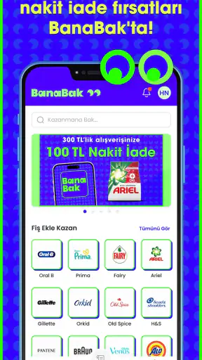 BanaBak: Nakit İade Kazan