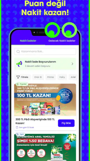 BanaBak: Nakit İade Kazan