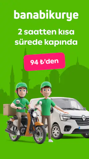 Banabikurye: Hızlı Teslimat