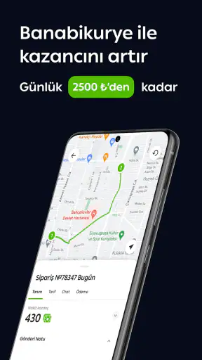 Banabikurye: Kurye Uygulaması
