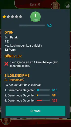 Batak - Tekli, Eşli, Koz Maça