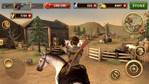 Batı silahşör West Gunfighter