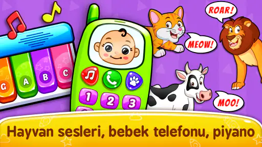 Bebek Oyunları: 1-5 yaş türkçe