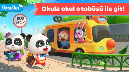 Bebek Panda'nın Okul Otobüsü