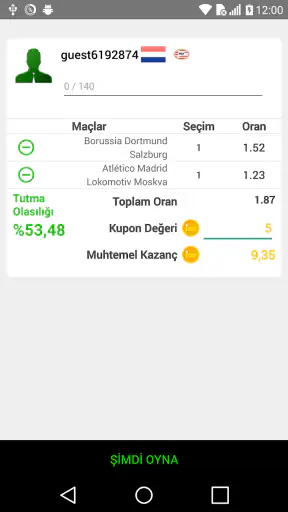 BetsWall iddaa Tahminleri