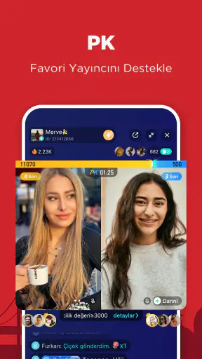 Bigo Live -Canlı Yayın, Sohbet