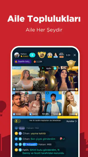 Bigo Live -Canlı Yayın, Sohbet