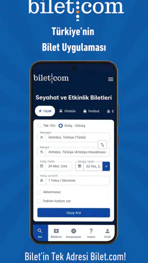Bilet.com: Uçak Otobüs Feribot