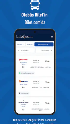 Bilet.com: Uçak Otobüs Feribot