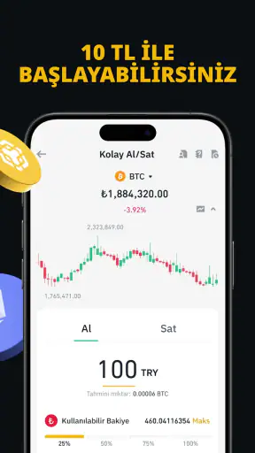 Binance TR: Kripto Alım Satım