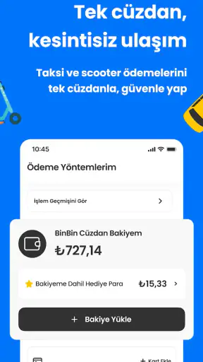BinBin: Taksi & Scooter