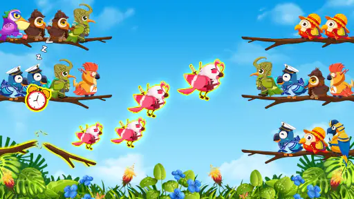 Bird Sort 2: Color Puzzle
