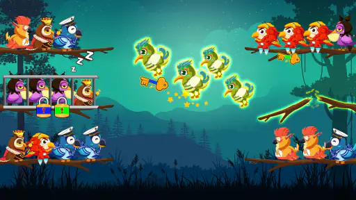 Bird Sort 2: Color Puzzle