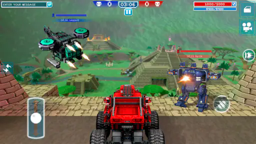 Blocky Cars Tank oyunları
