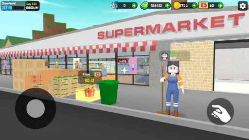 Blocky Supermarket Simulator