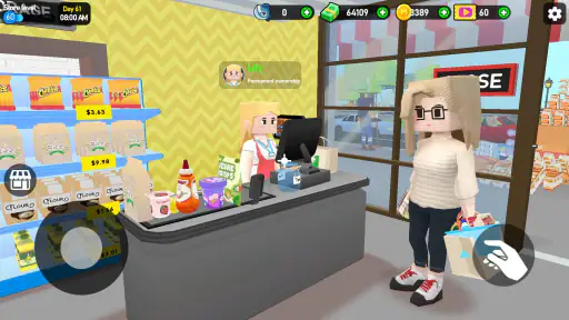 Blocky Supermarket Simulator