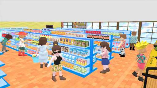 Blocky Supermarket Simulator