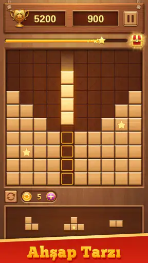 Blok Bulmaca Ahşap Blast