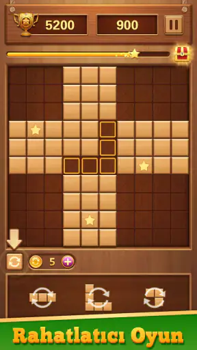 Blok Bulmaca Ahşap Blast