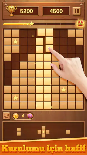 Blok Bulmaca Ahşap Blast