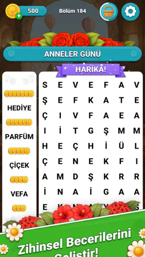 Blossom Word: Kelime Arama