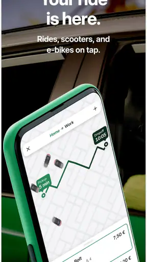 Bolt: Request a Ride
