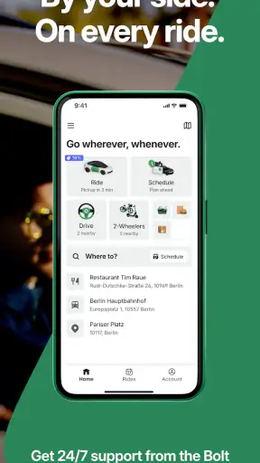 Bolt: Request a Ride