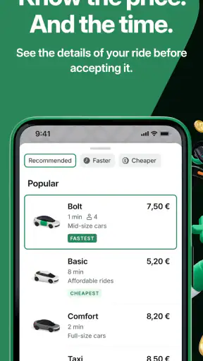 Bolt: Request a Ride