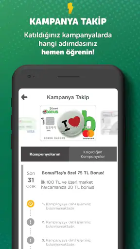 BonusFlaş – Kart / Kampanyalar