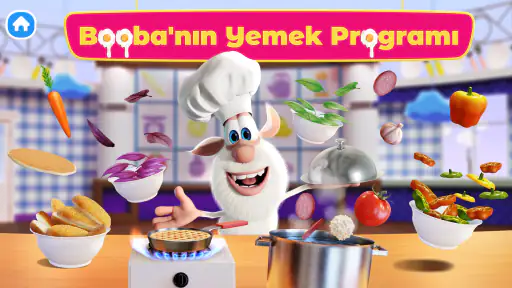 Booba Mutfak: Yemek Oyunları!