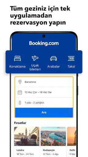 Booking.com Otel Rezervasyonu