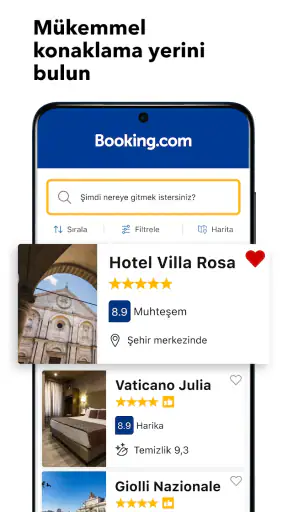 Booking.com Otel Rezervasyonu