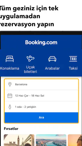 Booking.com Otel Rezervasyonu