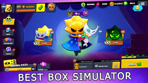 Box Simulator for Brawl Stars