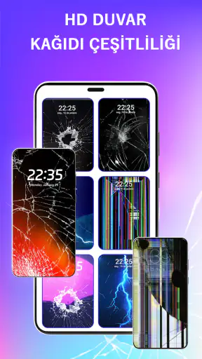Broken Screen: Magic Wallpaper