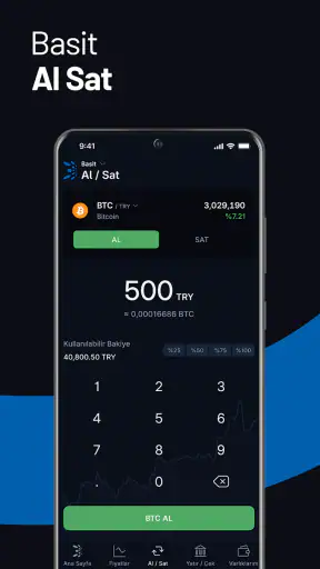 BtcTurk | Kripto : Bitcoin Al