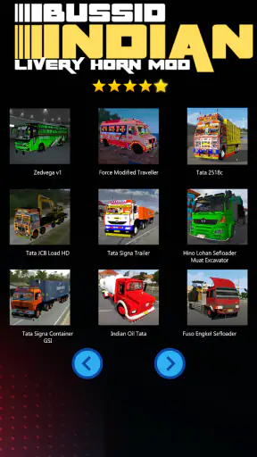 Bussid Indian Livery Horn Mod