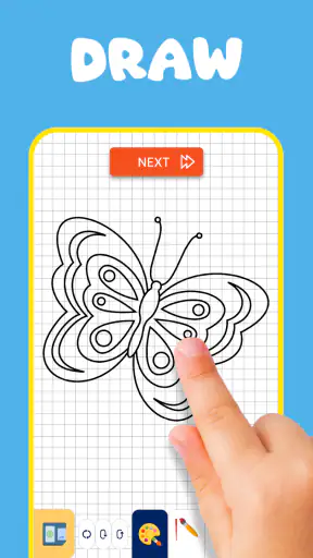 Butterfly Draw Step by Step