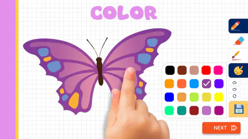 Butterfly Draw Step by Step