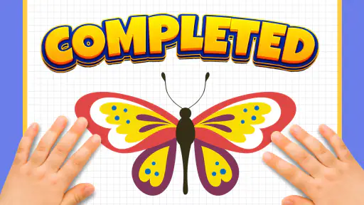 Butterfly Draw Step by Step