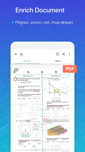 CamScanner - pdf için tarayıcı