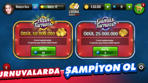 Çanak Okey Plus - Eşli & Canlı