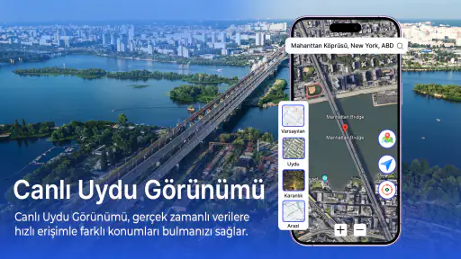 Canlı Dünya Uydu Görünümü