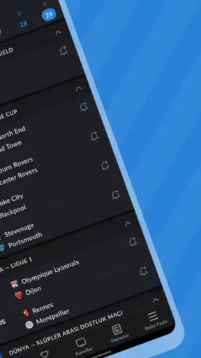 Canlı Futbol TV: Canlı Skorlar