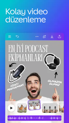 Canva: Yapay Zeka Video Foto