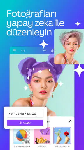Canva: Yapay Zeka Video Foto