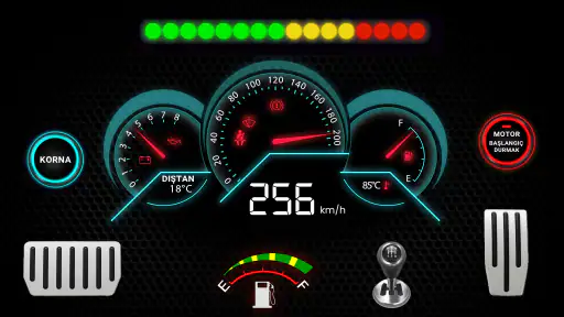 Car Engine Sounds - Gas Pedal