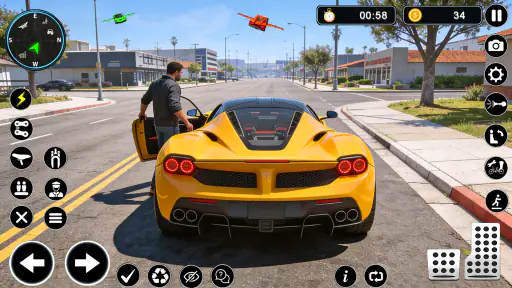 Car Flying Driving Simulator