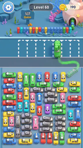 Car Jam Solver: Otobüs Oyunu