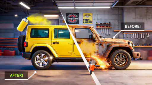 Car Wash ASMR Repair Game